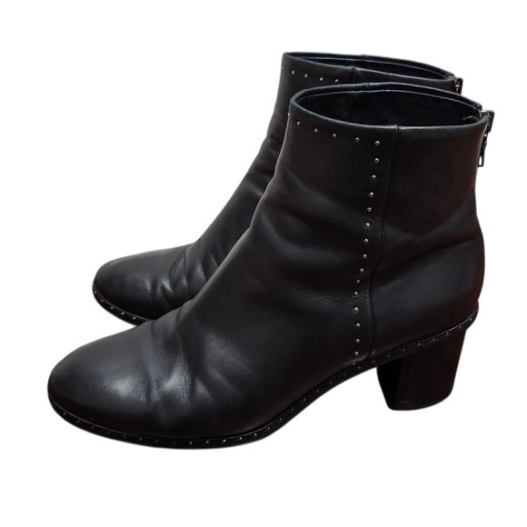 Rag & Bone Willow Stud Leather Boots In Black Size EU 41/US 11 - Picture 7 of 16